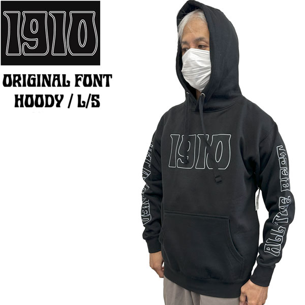 話題 注目商品 1910 9teenten ナインティーンテン ORIGINAL FONT HOODY オリジナルフォントフーディ ジェイミーリン ショフ コラボ｜MOVE 7,884円