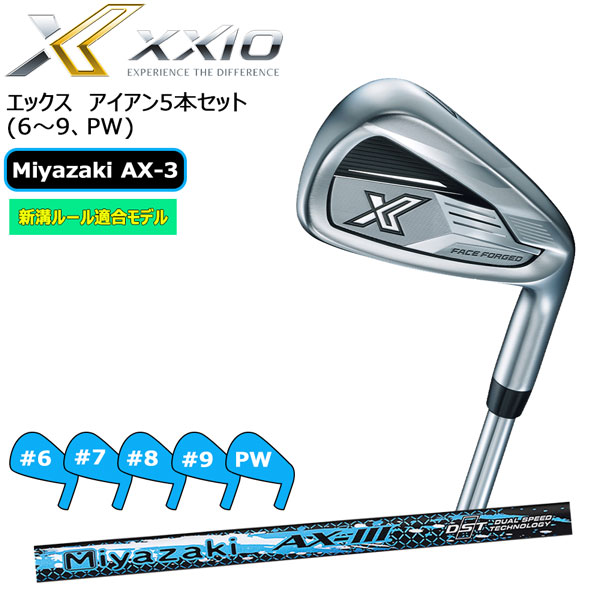 楽天市場】ダンロップ ゼクシオ X-eks アイアンセット 5本組(6-P