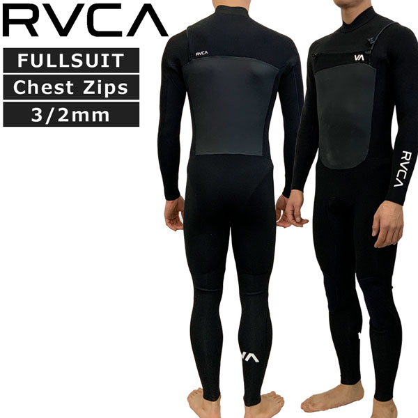 楽天市場】フルスーツ ウェットスーツ RVCA ルーカ 3/2mm バックジップ USサイズ BLACK : MOVE