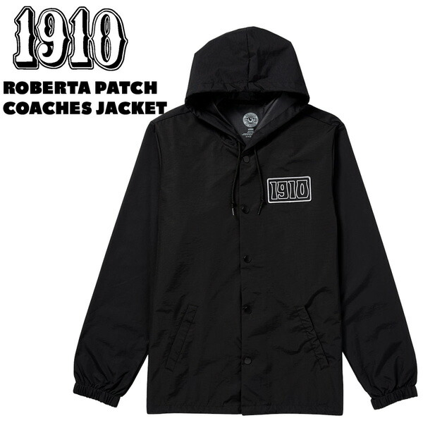 流行り物 上衣 24FW 1910 ナインティーンテン ロベルタパッチコーチジャケット ROBERTA PATCH COACHES JACKET