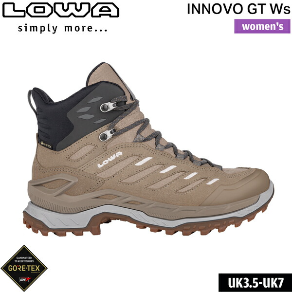 【楽天市場】ローバー LOWA トレッキングシューズ イノボ GT Ws デューン×グレー 女性用 登山靴：MOVE