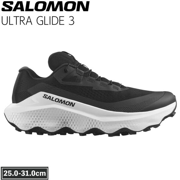 【楽天市場】サロモン ウルトラグライド3 SALOMON ULTRA GLIDE 3 BLACK/WHITE/BLACK トレラン ランニング