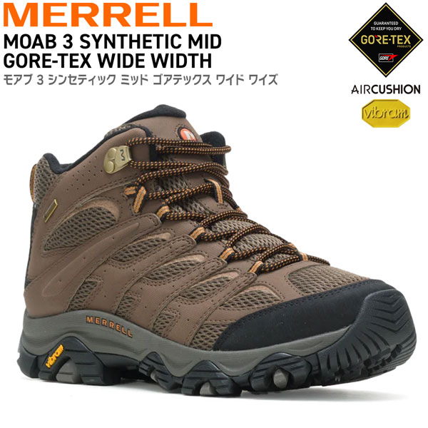 靴 MERRELL MOAB 3 SYNTHETIC MID \ J500255 MERRELL MOAB 3 SYNTHETIC MID GTX(R) KANGAROO/COYOTE （メレル
