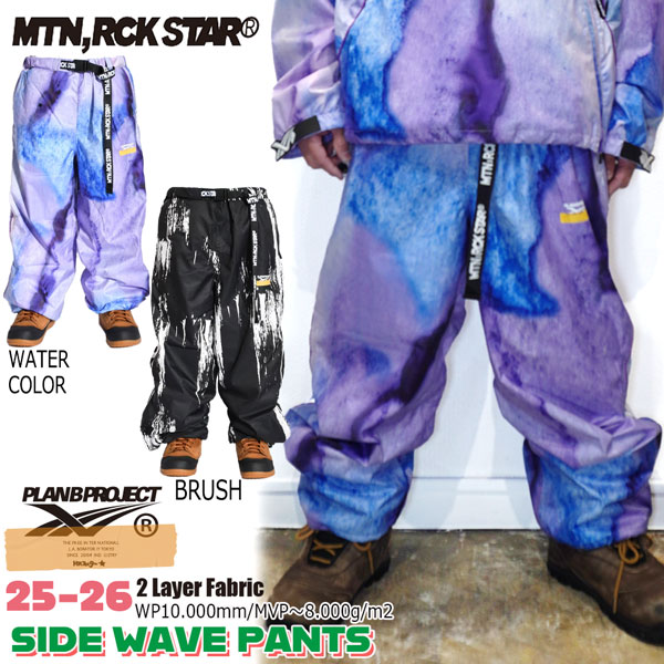 楽天市場】SIDEZIP PANTS BLACK MTN ROCKSTAR 2021-22モデル