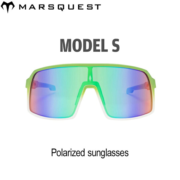 マーズクエスト モデルエス グリーンｘネオングリーン MARSQUEST MODEL S Green x Neon Green 眼鏡 サングラス 7,039円