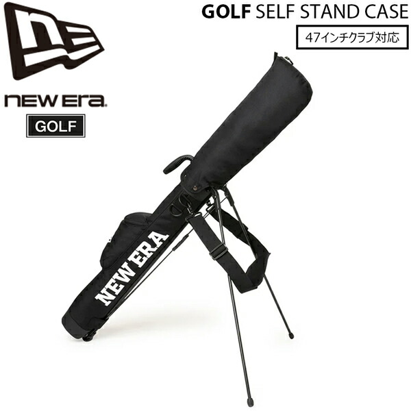 ニュー内鰓 ゴルフ 野球クラブ入れもの NEW ERA セルフ 照明ランプ式 入れもの 47in相応う 黒いこと GOLF ポリエステル