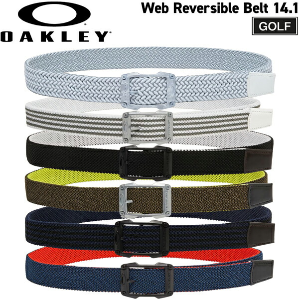 楽天市場】オークリー ゴルフ ベルト【OAKLEY】WEB REVERSIBLE BELT