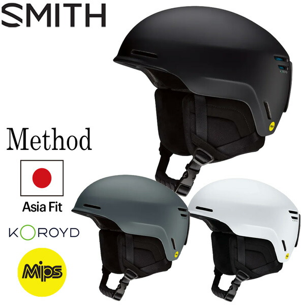 楽天市場】【2025/10発売】SMITH SNOW HELMET [ METHOD @24000] スミス