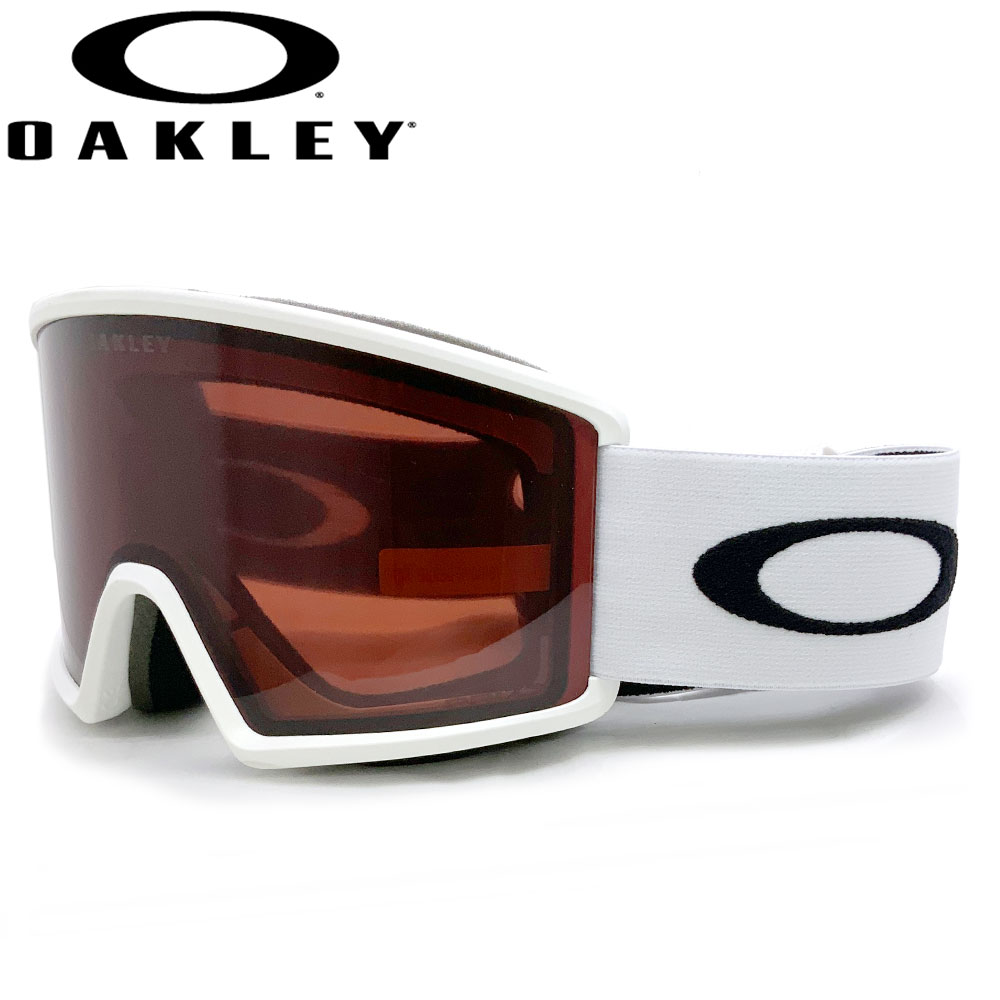 スキー スノーボード ゴーグル OAKLEY オークリー TARGET LINE L ターゲットラインエル MATTE WHITE PRIZM DARK GREY コストパフォーマンス 軽量 人気モデル画像