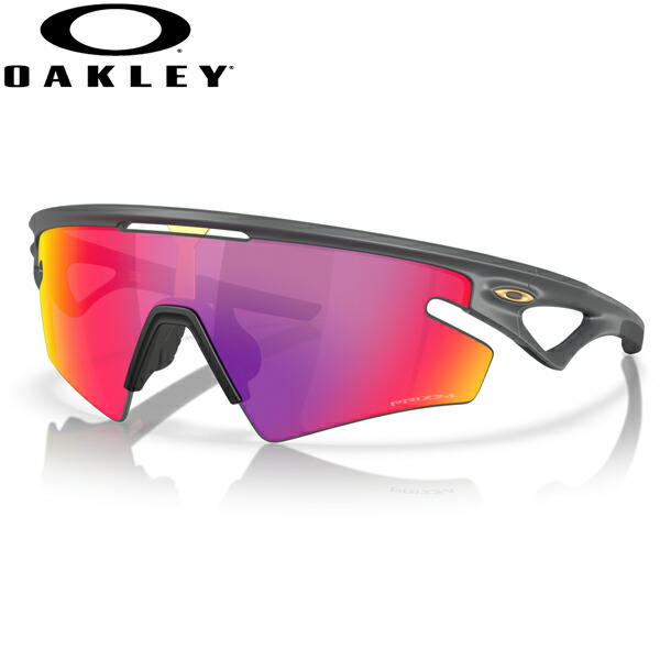 オークリー サングラス スファエラ スラッシュ OAKLEY SPHAERA SLASH MATTE CARBON PRIZM ROAD スポーツサングラス 自転車 ロードバイク