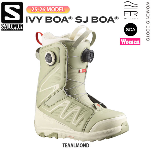 楽天市場】日本正規品 スノーボード ブーツ サロモン SALOMON IVY BOA