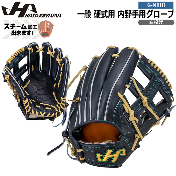 ハタケヤマ HATAKEYAMA 野球 グラブ グローブ 一般 硬式用 G SERIES 内野手用 G-N8IB N8型 右投げ用｜MOVE