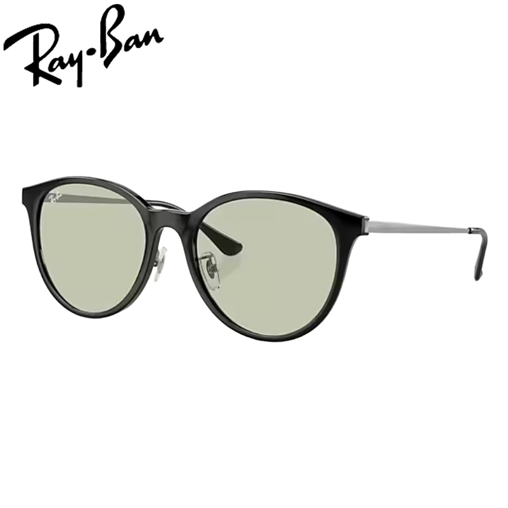 レイバン サングラス RayBan RB4334D フレーム/BLACK レンズ/LIGHT GREEN 日本限定モデル