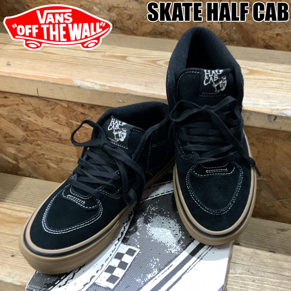 楽天市場】VANS HALF CAB PRO【バンズ ハーフキャブ プロ】BLACK / GUN