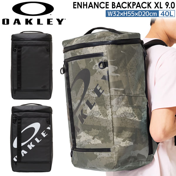 オーク材ロバート・エドワード・リー デイパック OAKLEY ENHANCE BACKPACK XL 9.0 約40L うしろ側容器に並べる 背嚢 ポリエステル原料品