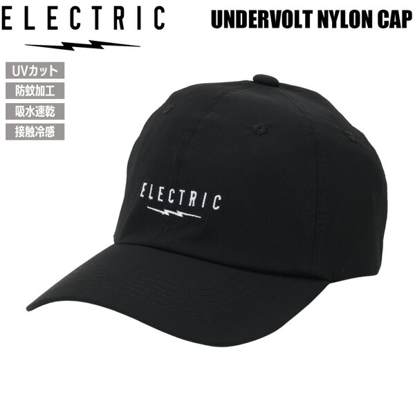 エレクトリック キャップ ELECTRIC UNDERVOLT NYLON CAP アンダーボルト ナイロンキャップ 撥水加工 フリーサイズ E26SC08 26SS
