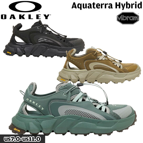 オークリー アクアテラハイブリッド サンダル OAKLEY AQUATERRA HYBRID ヒールループ付きサンダル 10,961円
