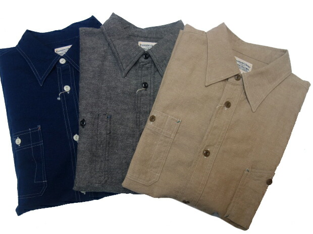 楽天市場】フェローズ PHERROW'S 長袖 ロングスリーブ ワークシャツ