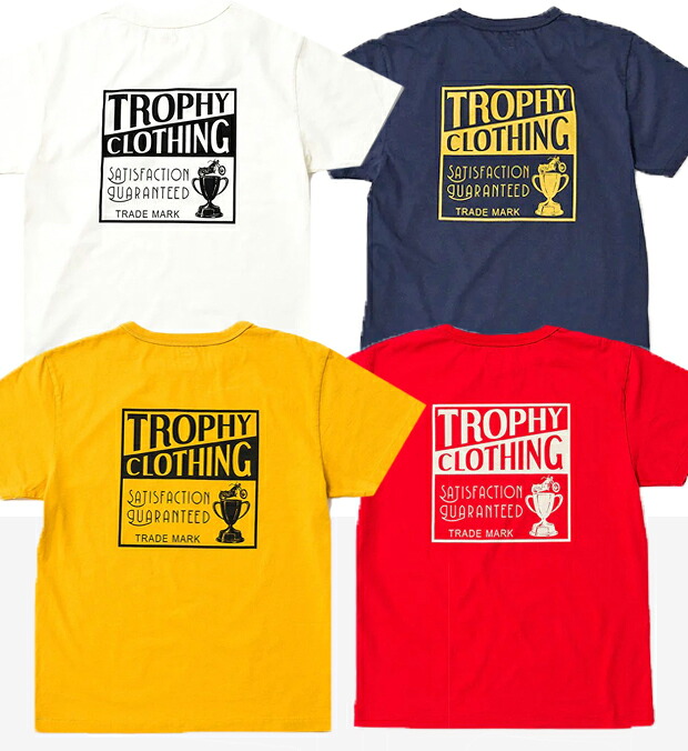 TROPHY CLOTHING トロフィークロージング Tシャツ Box Logo Open End S/S Tee / TR26SS-206【対応】|ムーヴクロージング