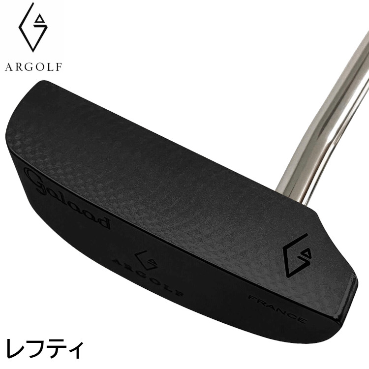 【メーカー取り寄せ品】【左用/レフティ】ARGOLF GALLAD Dark Edition Putter アールゴルフ ガラード ダークエディション パター　｜MOVING GOLF