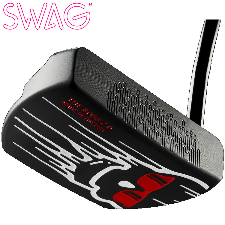 【製造会社取り寄せ品】SWAG GOLF スワッグゴルフ ザ・ボス 2.0 黒いこと セラコート PUTTER パター