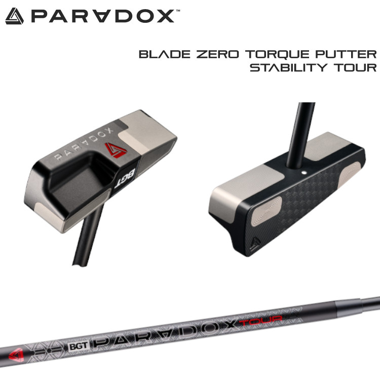 楽天市場】BGT PARADOX Blade Zero Torque Putter Stability