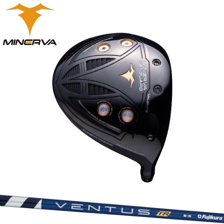 MINERVA GOLF VANGUARD DRIVER ミネルヴァゴルフ ヴァンガード  １番ウッド Fujikura VENTUS TR BLUE（ベンタス TR 青色）炭素立て坑