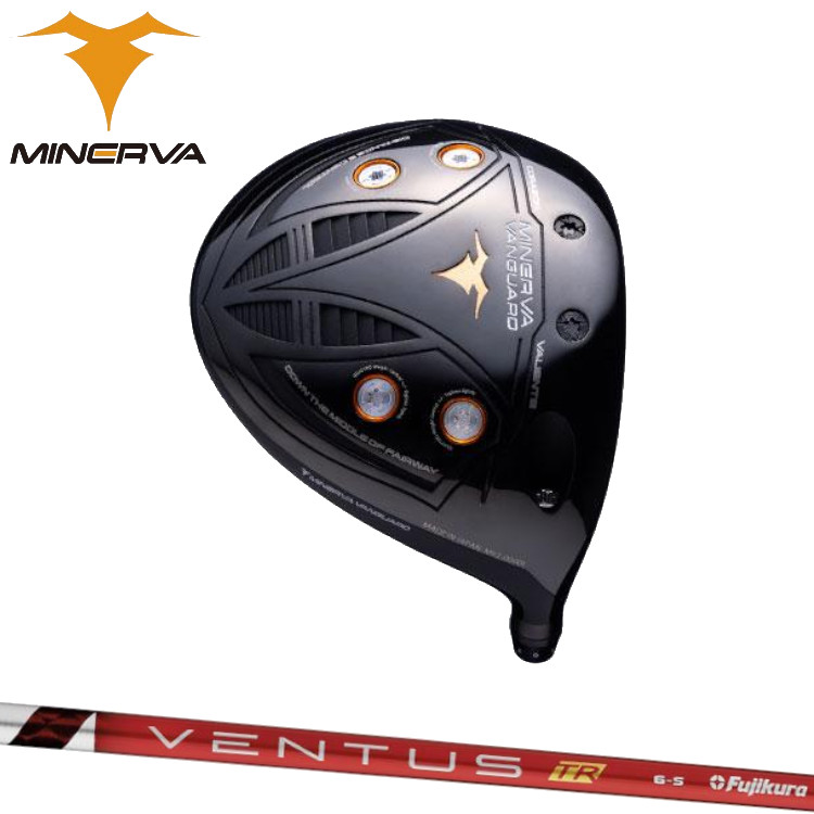 MINERVA GOLF VANGUARD DRIVER ミネルヴァゴルフ ヴァンガード  １番ウッド Fujikura VENTUS TR RED（ベンタス TR 赤いこと）炭素立て坑
