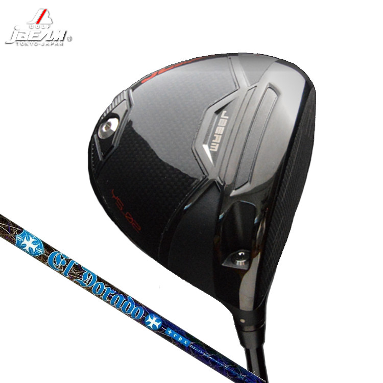 JBEAM JL BLACK DRIVER ジェイ光束 ジェイエル 黒いこと  １番ウッド TRPX El Dorado ティーアールピーエックス エルドラド 炭素立て坑