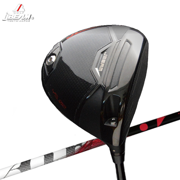 JBEAM JL BLACK DRIVER　ジェイビーム ジェイエル ブラック ドライバー　TRPX The Air　ティーアールピーエックス ジエアー カーボンシャフト｜MOVING GOLF 83,490円