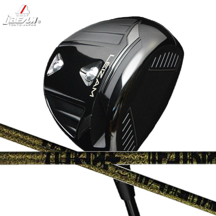 JBEAM LEIZAM X DRIVER　ジェイビーム レイザム ドライバー　TRPX Fabulous Ni-Ti　ティーアールピーエックス ファビュラス Ni-Ti カーボンシャフト｜MOVING GOLF