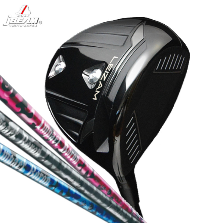 JBEAM LEIZAM X DRIVER ジェイビーム レイザム ドライバー REVE IMPACT BORON レ—ブ インパクトボロン カーボンシャフト|MOVING GOLF
