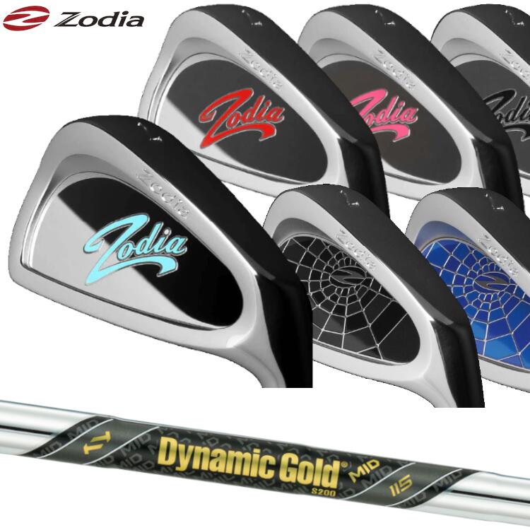 Zodia CAVITY BADGE Iron ゾディア キャビティバッジ アイアン トゥルーテンパー Dynamic Gold MID 115 （ダイナミックゴールドミッド115）スチール写真矢がら