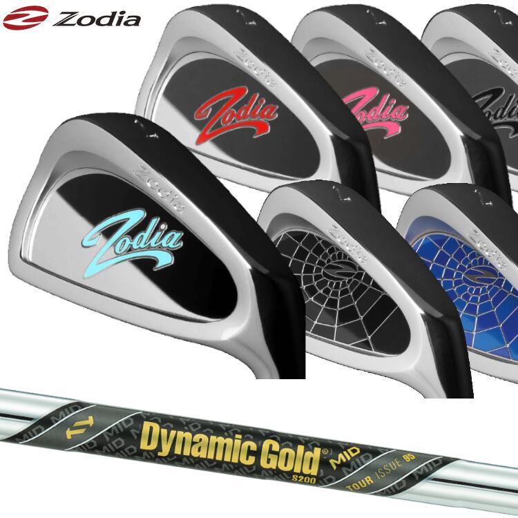 Zodia CAVITY BADGE Iron ゾディア キャビティバッジ アイアン トゥルーテンパー Dynamic Gold MID 95 TOUR ISSUE （ダイナミックゴールドミッド 95 ツアーイシュー）スチール写真矢がら