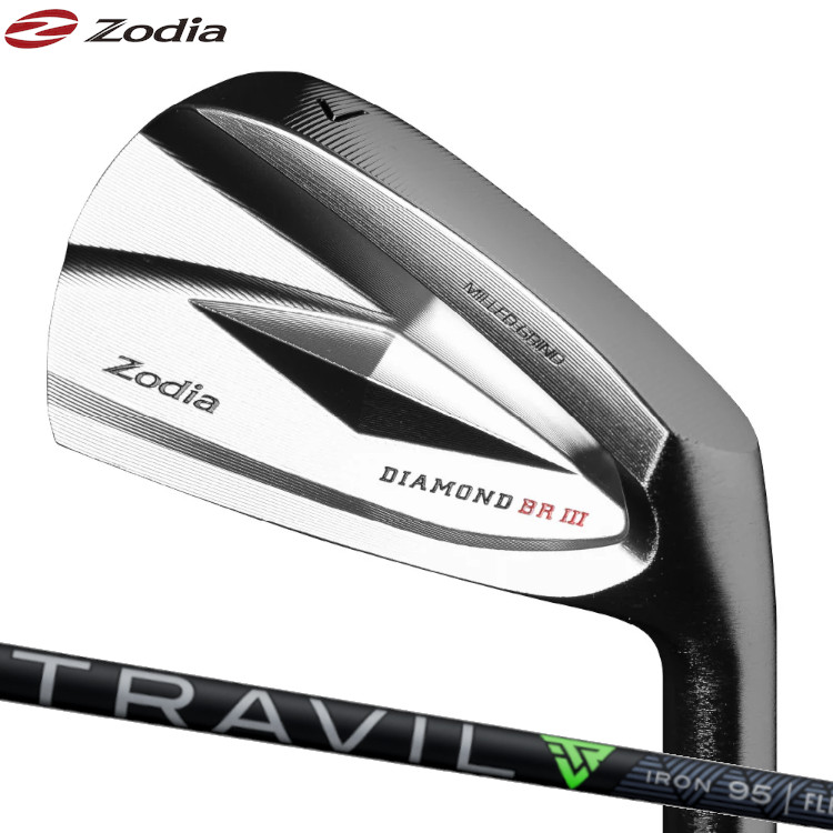 Zodia DIAMOND BR III Iron　ゾディア　アイアン　FUJIKURA TRAVIL IRON フジクラ トラビル トラヴィル　カーボンシャフト｜MOVING GOLF 124,300円