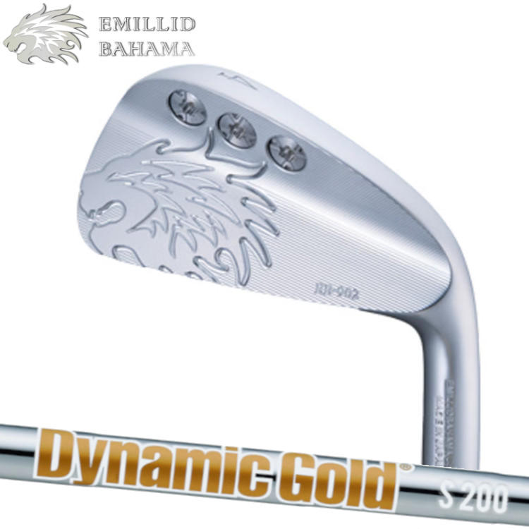 EMILLID BAHAMA EB-902 IRON　エミリッドバハマ　アイアンセット　トゥルーテンパー Dynamic Gold HT（ダイナミックゴールド ヒートトランスファー）スチールシャフト｜MOVING GOLF 214,500円