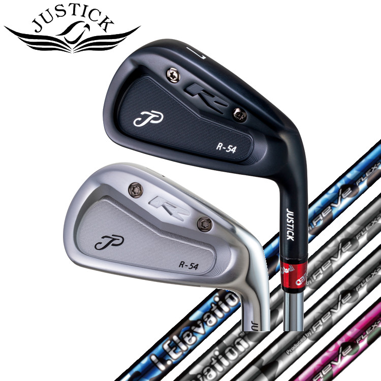 JUSTICK PROCEED JP-54 IRON　ジャスティック プロシード　アイアン　Reve I.ELEVATION レーヴ アイ・エレベーション アイアン　カーボンシャフト｜MOVING GOLF