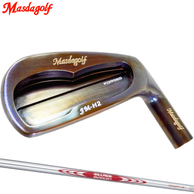 Masdagolf JM-H2 Iron COPPER FINISH マスダゴルフ 銅メッキ仕上げ アイアン 日本シャフト N.S.PRO MODUS3 TOUR115(モーダス)スチールシャフト|MOVING GOLF