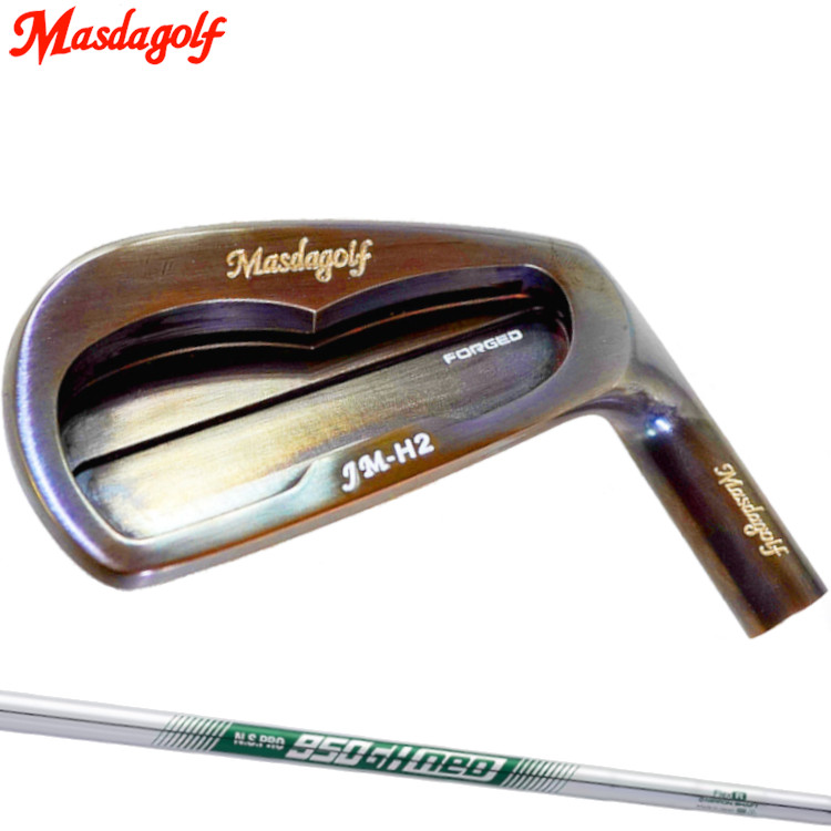 Masdagolf JM-H2 Iron COPPER FINISH マスダゴルフ 銅メッキ仕上げ アイアン 日本シャフト N.S.PRO 950GH neoスチールシャフト|MOVING GOLF