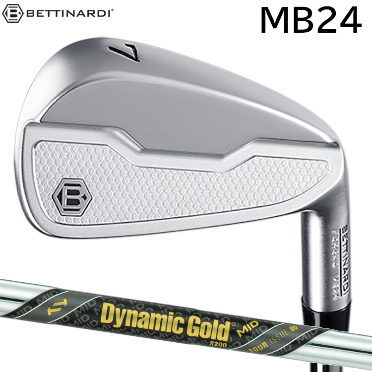 BETTINARDI MB24 IRON　ベティナルディ　マッスルバック　アイアン　トゥルーテンパー Dynamic Gold MID 95 TOUR ISSUE （ダイナミックゴールドミッド 95 ツアーイシュー）スチールシャフト｜MOVING GOLF 171,300円