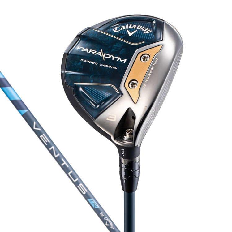 楽天市場】Callaway PARADYM FAIRWAYWOOD キャロウェイ パラダイム フェアウェイウッド 番手（ロフト）：W＃３（１５°） VENTUS  TR NVY 5 for Callawayカーボンシャフト フレックス：S : MOVING GOLF