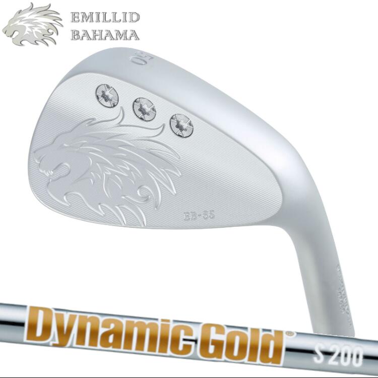 EMILLID BAHAMA EB-55 WEDGE　エミリッドバハマ　ウェッジ　トゥルーテンパー Dynamic Gold HT（ダイナミックゴールド ヒートトランスファー）スチールシャフト｜MOVING GOLF
