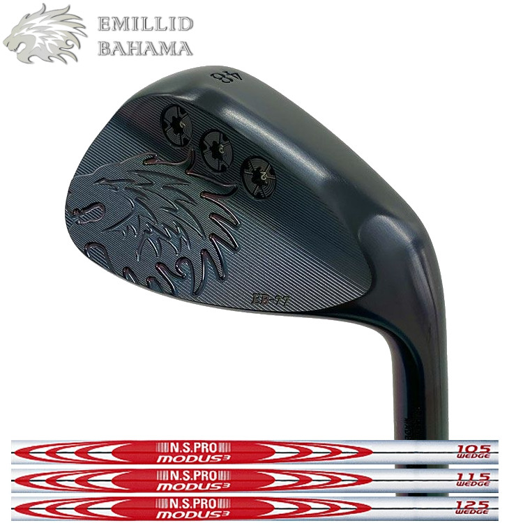 EMILLID BAHAMA EB-77 WEDGE エミリッドバハマ ウェッジ 日本シャフト N.S.PRO MODUS3 WEDGE(モーダス)スチールシャフト|MOVING GOLF