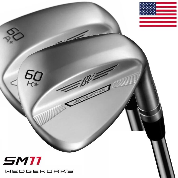 Titleist Vokey Design SM11 Wedge Works タイトリスト ボーケイデザインSM11 ウェッジワークス RAW完成Dynamic Gold（S200）スチール写真矢がら