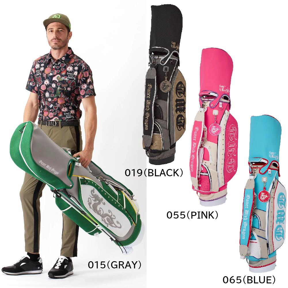 【製造業者取り寄せ品】 DANCE WITH DRAGON Stand Caddie Bag 03-688040  ダンスウィズドラゴン エアスタンドキャディバッグ D3-688040