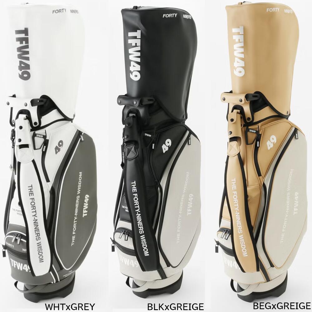 TFW49 LEATER CADDIE BAG T132610004 レザーキャディバッグ 照明ランプ手合い型キャディバッグ キャディー御徒面子 ゴルフ御徒面子 ゴルフうしろ側 定め事品 レディース メンズ