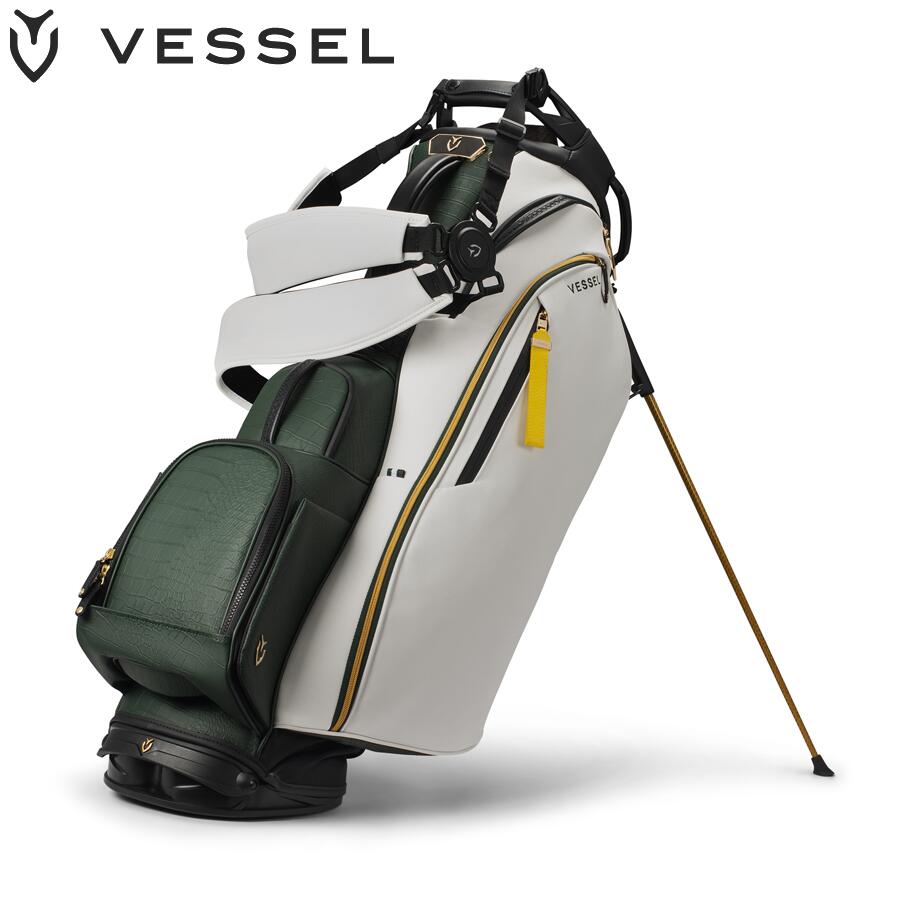 VESSEL 2026 PLAYER 5.0 PRO SEASON OPENER STAND CADDIE BAG ベゼル 楽器演奏者5.0 労働者階級 シーズンオープナー 照明ランプ キャディバッグ シングル＆ダブルショルダーストラップ ユニ一発やる スポーツ・アウトドア-キャディバッグ