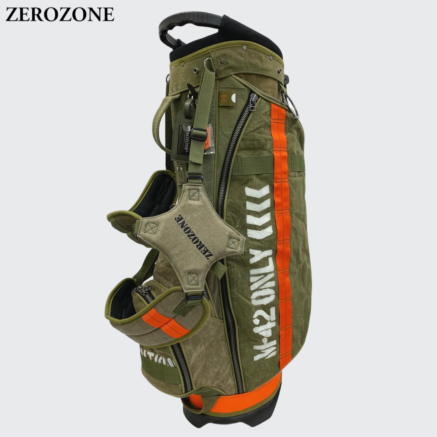 ZEROZONE STAND CADDIE BAG ZZ22-ST01 無し領域 キャディバッグ 照明ランプ手合い型キャディバッグ キャディー御徒面子 ゴルフ御徒面子 ゴルフうしろ側 定め事品 メンズ レディース