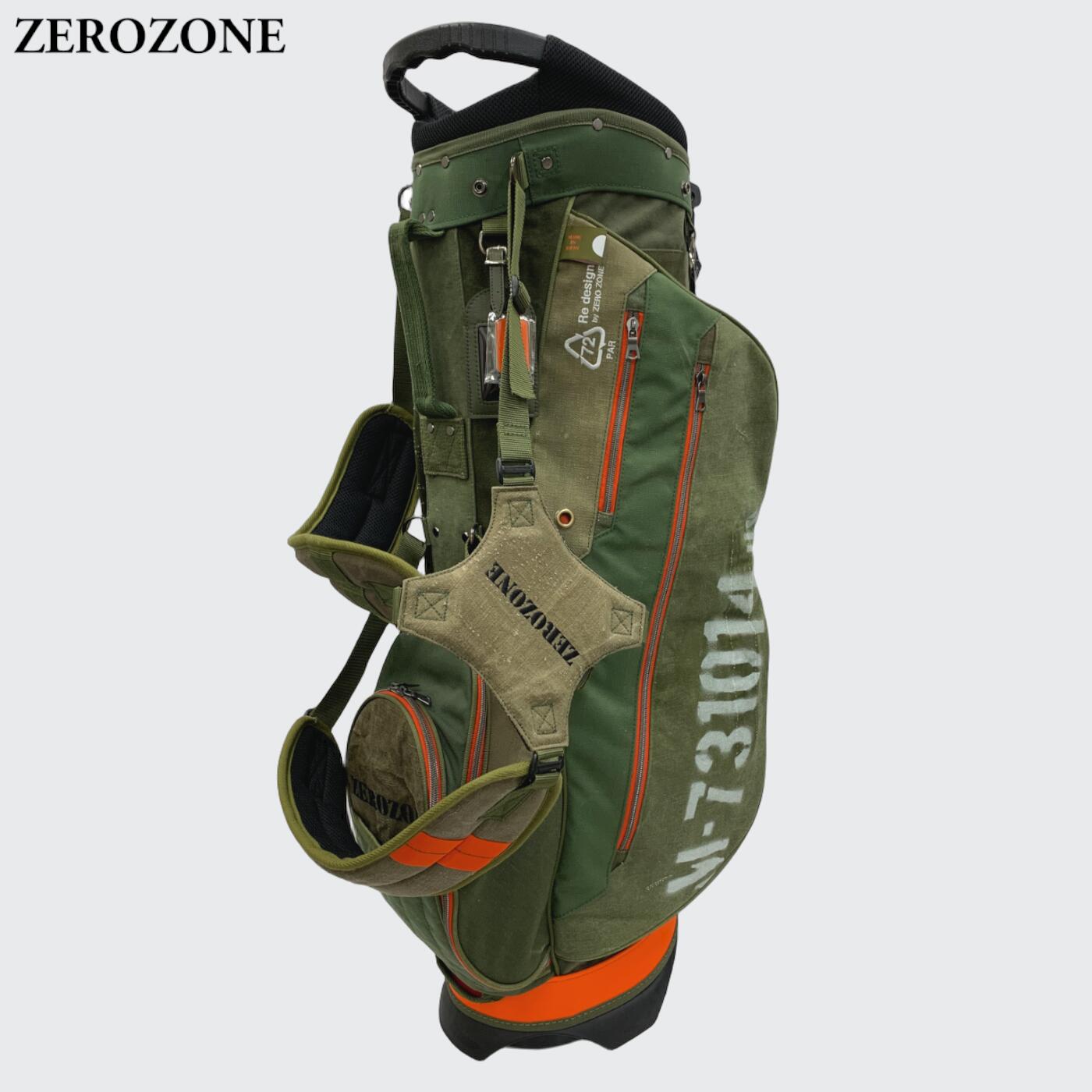 ZEROZONE STAND CADDIE BAG ZZ22-ST03 無し領域 キャディバッグ 照明ランプ手合い型キャディバッグ キャディー御徒面子 ゴルフ御徒面子 ゴルフうしろ側 定め事品 メンズ レディース