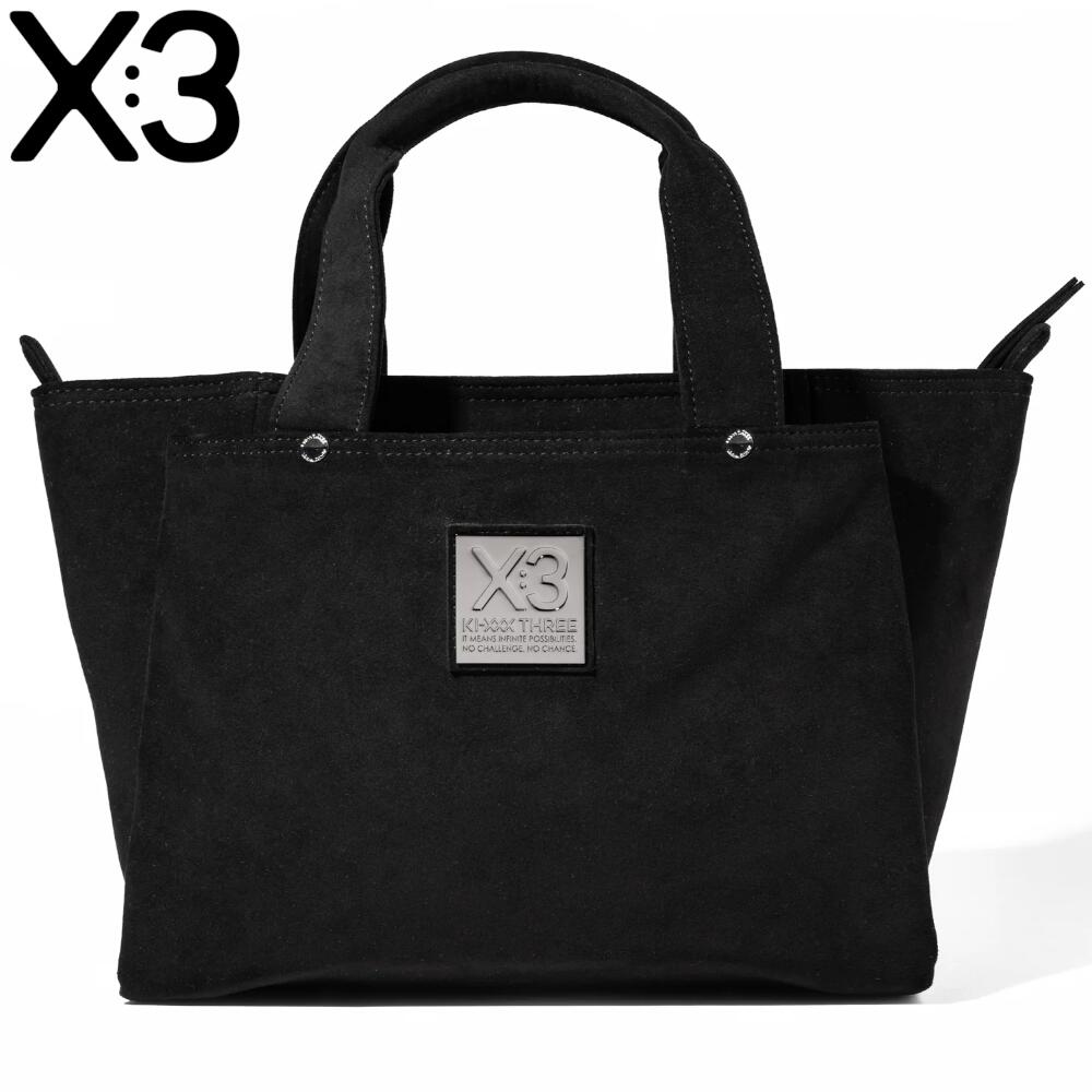 【メーカー取り寄せ品】KI-XXX THREE ALL ULTRASUEDE "BK" CART BAG KSGFB03 キックスリー オールウルトラスウェードカートバッグ　ラウンドバッグ｜MOVING GOLF 26,400円